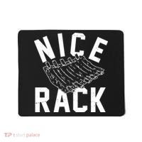 Nice Rack Ribs Bbq Lover Funny Mousepad thumb 0