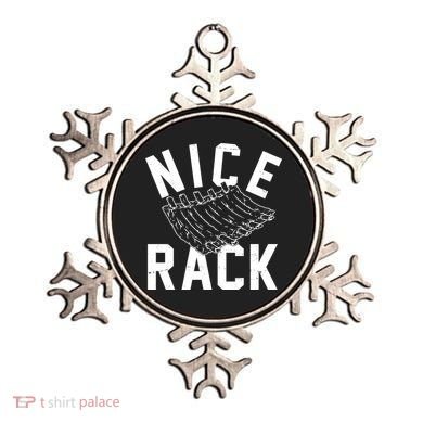 Nice Rack Ribs Bbq Lover Funny Ornament