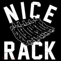 Nice Rack Ribs Bbq Lover Funny Ornament thumb 1