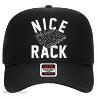 Nice Rack Ribs Bbq Lover Funny Hat thumb 0