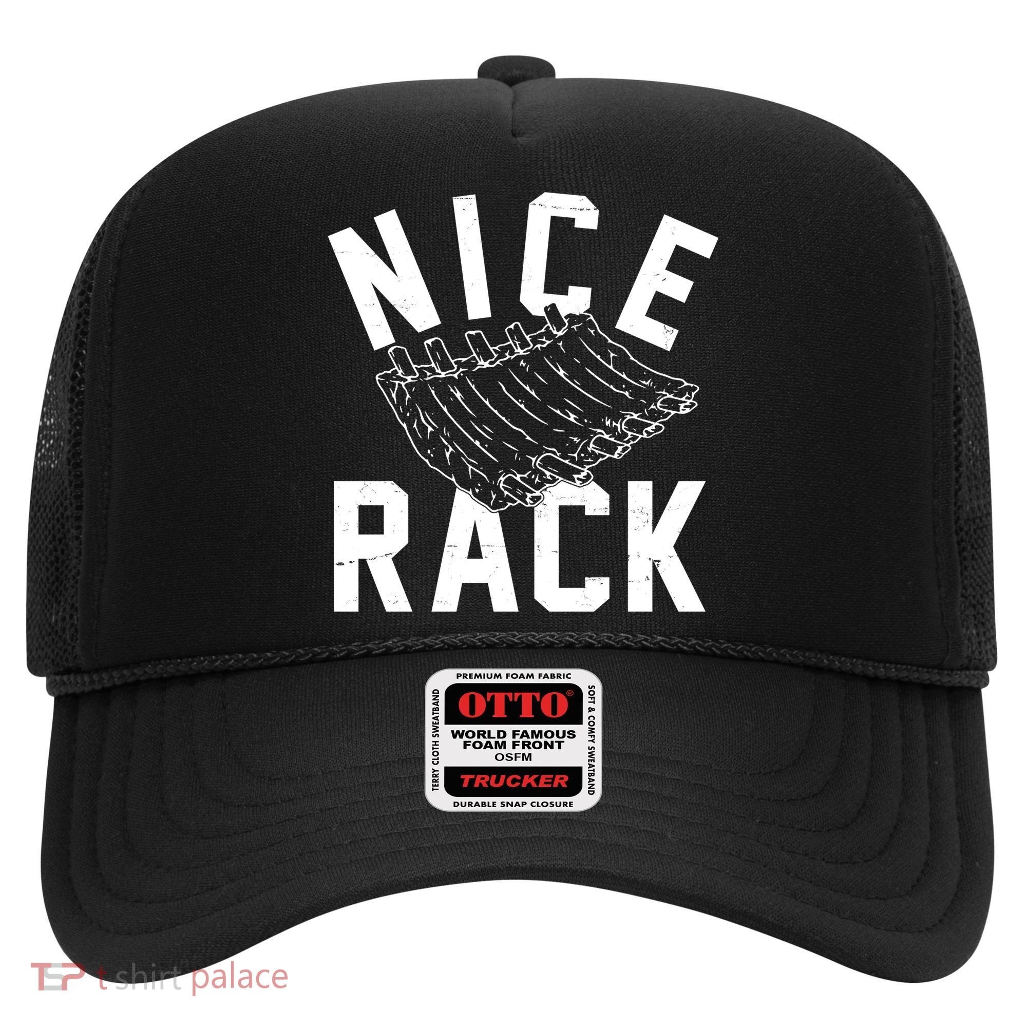 Nice Rack Ribs Bbq Lover Funny Hat