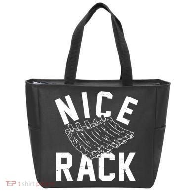Nice Rack Ribs Bbq Lover Funny Tote Bag