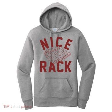 Nice Rack Ribs Bbq Lover Funny Women's Hoodie
