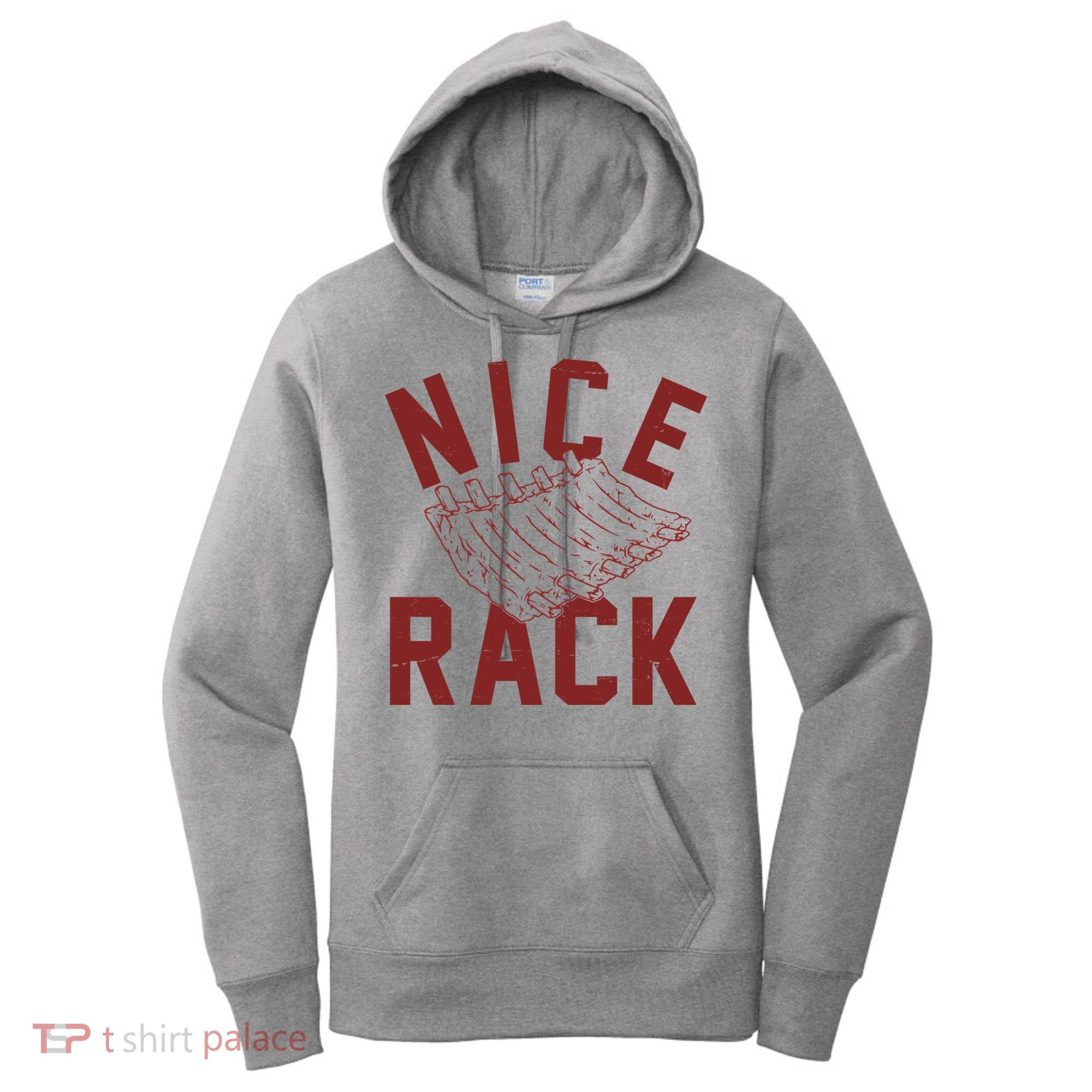 Nice Rack Ribs Bbq Lover Funny Women's Hoodie