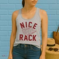 Nice Rack Ribs Bbq Lover Funny Women's Tank Top thumb 2