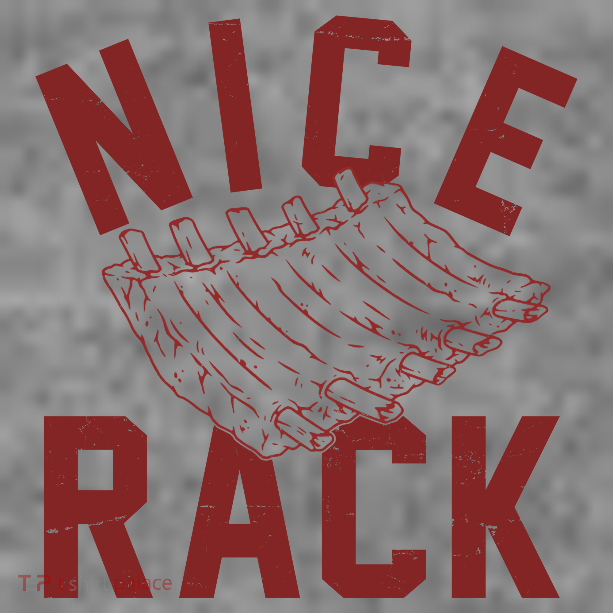 Nice Rack Ribs Bbq Lover Funny Toddler T-Shirt