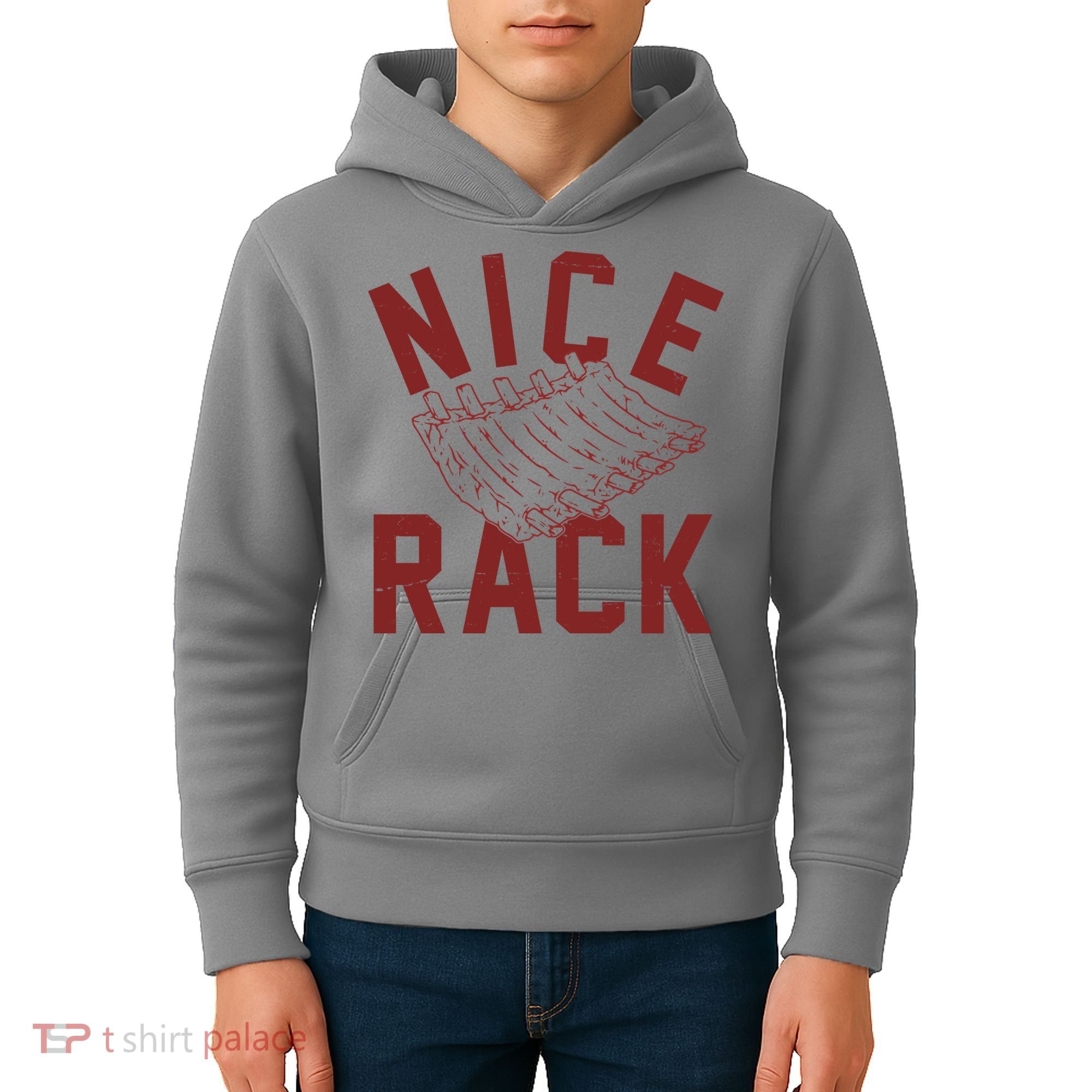 Nice Rack Ribs Bbq Lover Funny Kids Hoodie