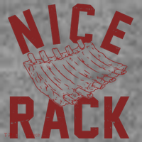 Nice Rack Ribs Bbq Lover Funny Kids Long Sleeve Shirt thumb 2