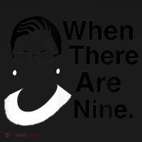 Notorious RBG Ruth Bader Ginsburg When There Are Nine Women's Hoodie thumb 2