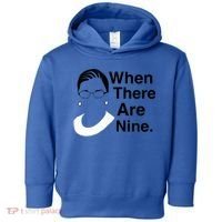 Notorious RBG Ruth Bader Ginsburg When There Are Nine Toddler Hoodie thumb 0