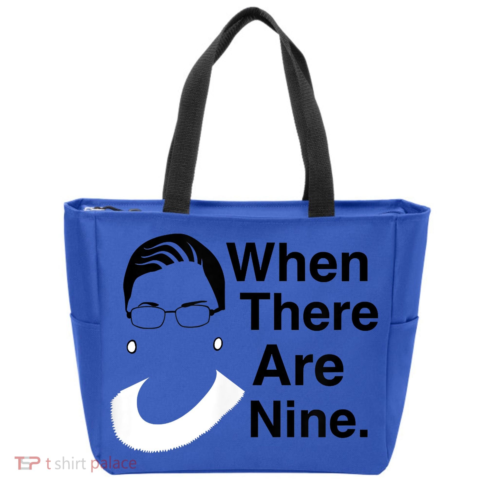 Notorious RBG Ruth Bader Ginsburg When There Are Nine Tote Bag
