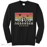Nebraska . Retro Style Ne Usa Sweatshirt thumb 0