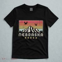 Nebraska . Retro Style Ne Usa T-Shirt thumb 5