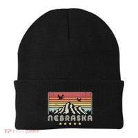 Nebraska . Retro Style Ne Usa Beanie thumb 0