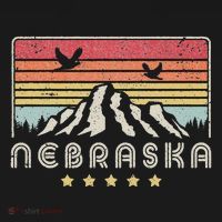 Nebraska . Retro Style Ne Usa Women's Hoodie thumb 2