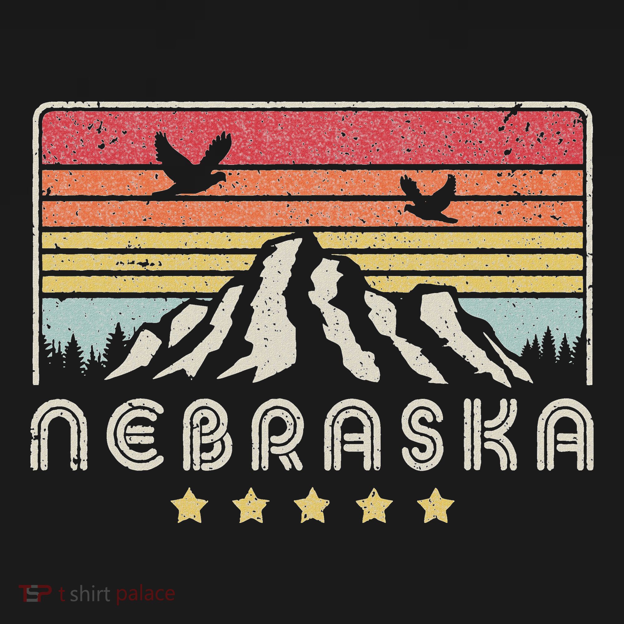Nebraska . Retro Style Ne Usa Women's Tank Top