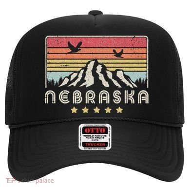 Nebraska . Retro Style Ne Usa Hat