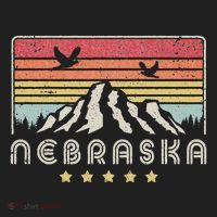 Nebraska . Retro Style Ne Usa Hat thumb 2