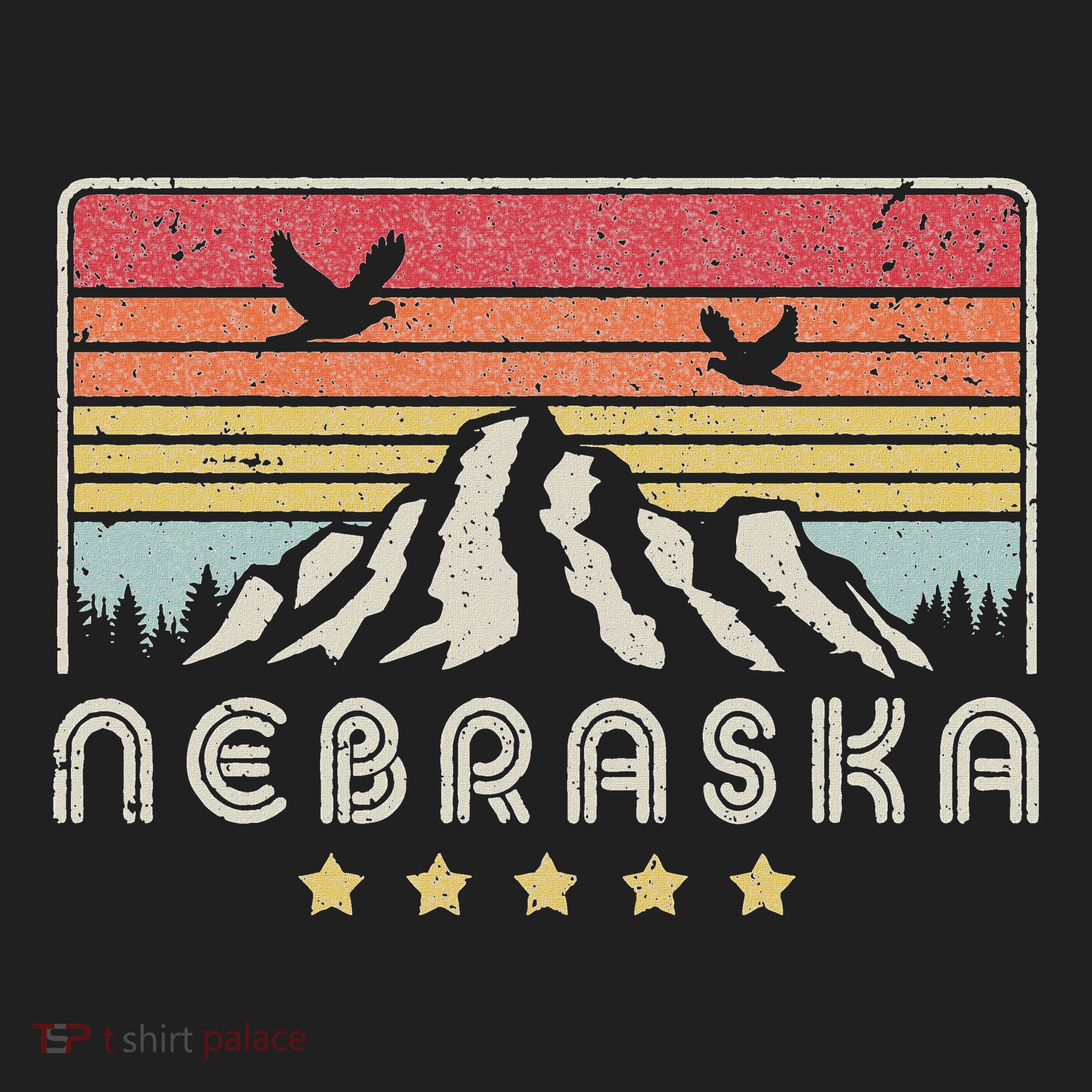 Nebraska . Retro Style Ne Usa Hat