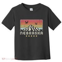 Nebraska . Retro Style Ne Usa Toddler T-Shirt thumb 0
