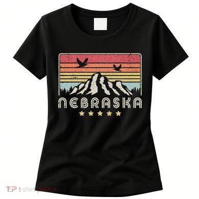 Nebraska . Retro Style Ne Usa Women's T-Shirt