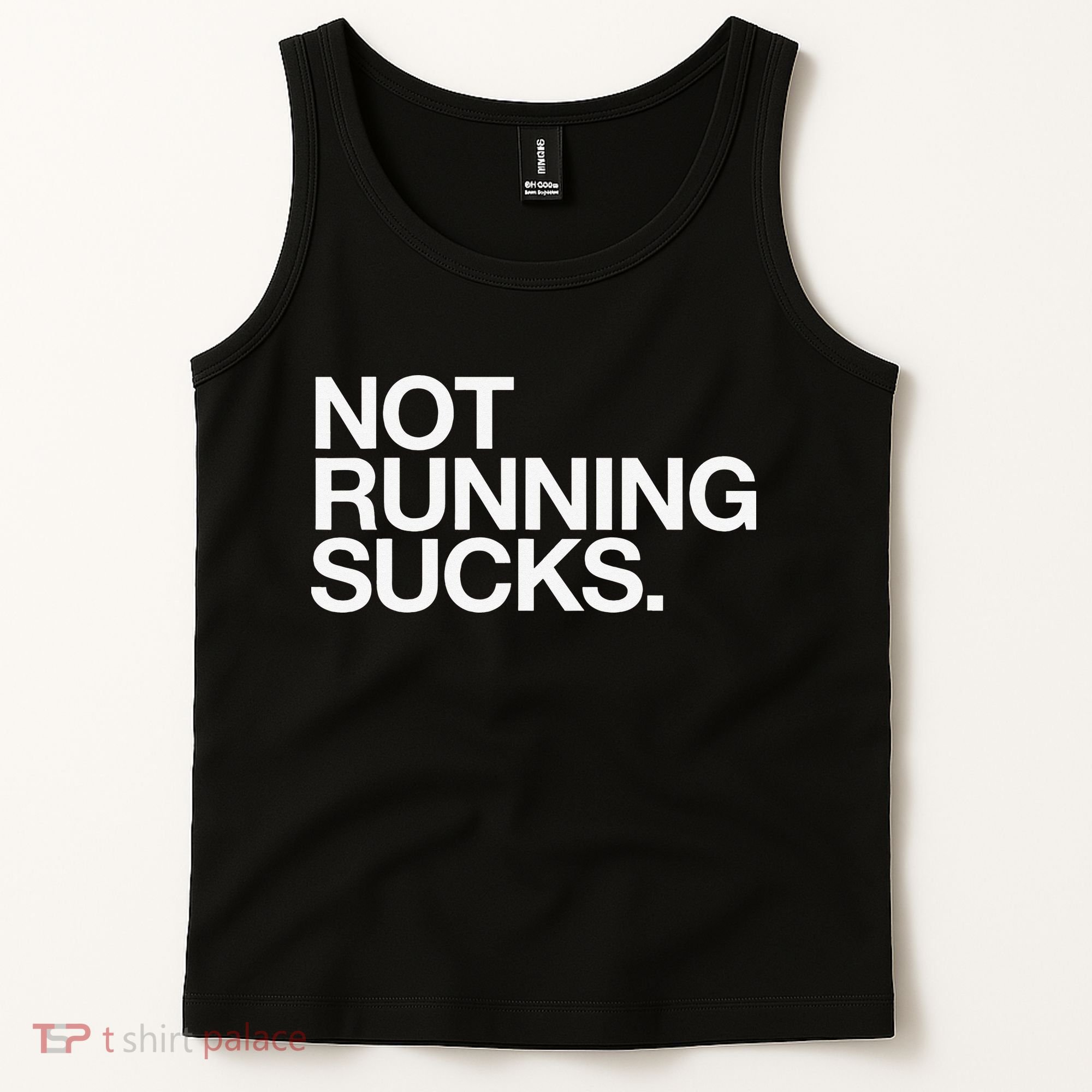NOT RUNNING SUCKS Funny Runner Jogging Jogger Fitness Race Tank Top