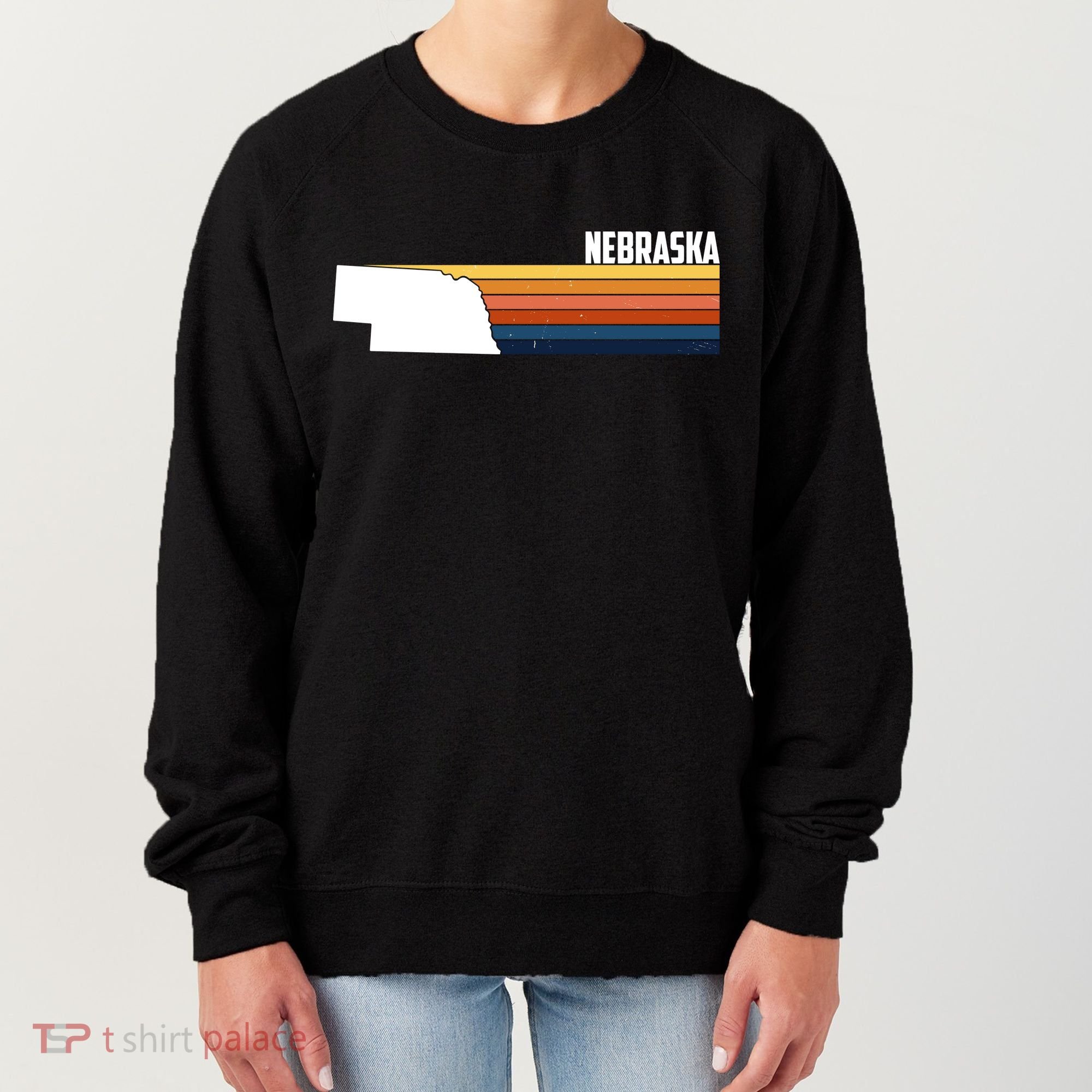 Nebraska Retro United States Women's Sweatshirt