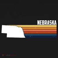 Nebraska Retro United States Backpack thumb 2