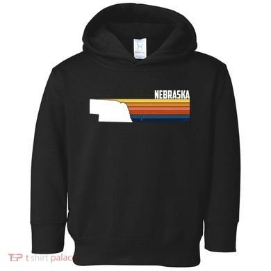 Nebraska Retro United States Toddler Hoodie