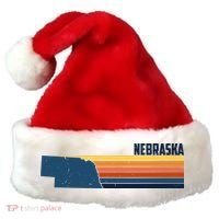 Nebraska Retro United States Santa Hat thumb 0