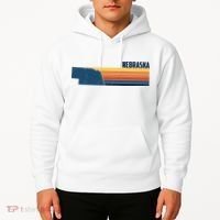 Nebraska Retro United States Hoodie thumb 2