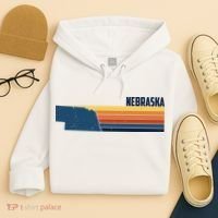 Nebraska Retro United States Hoodie thumb 4
