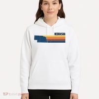 Nebraska Retro United States Hoodie thumb 5