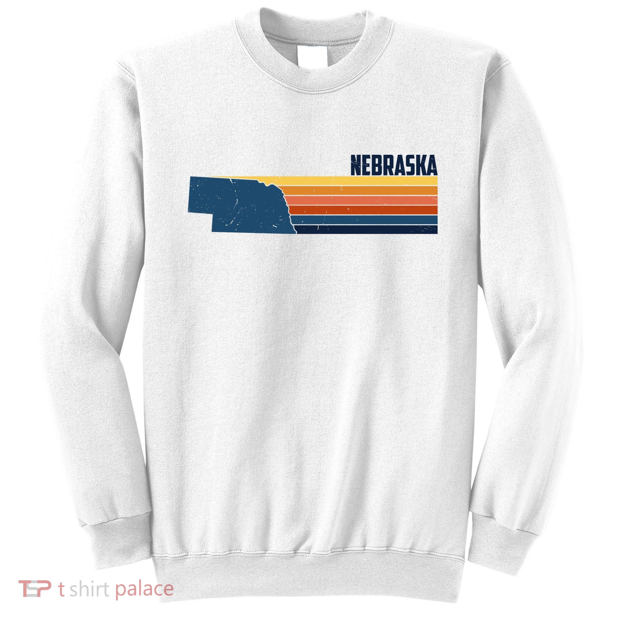 Nebraska Retro United States Sweatshirt