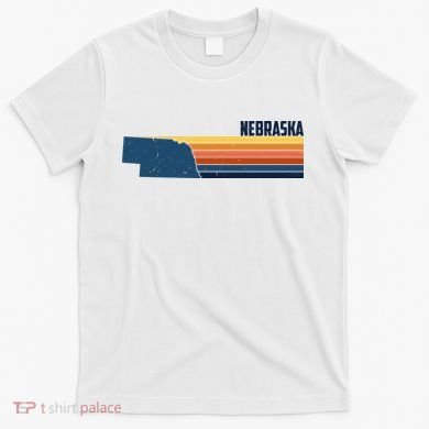 Nebraska Retro United States T-Shirt