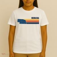 Nebraska Retro United States T-Shirt thumb 4