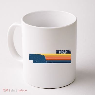 Nebraska Retro United States Coffee Mug