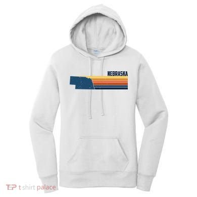 Nebraska Retro United States Women's Hoodie