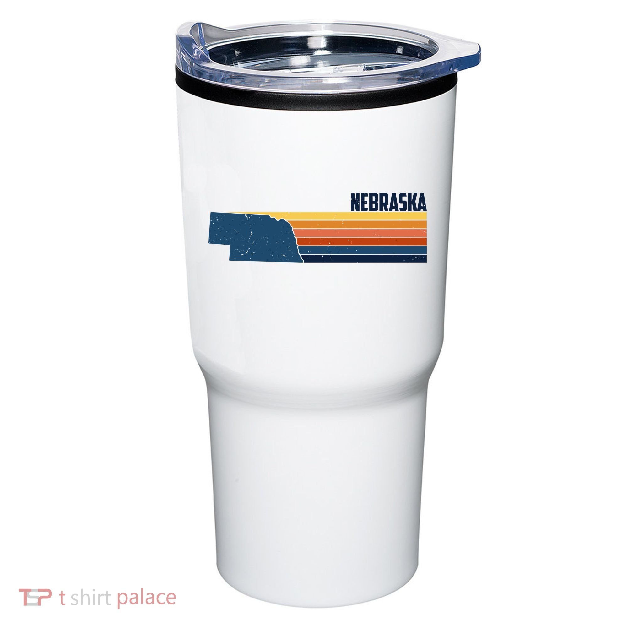 Nebraska Retro United States Tumbler