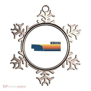 Nebraska Retro United States Ornament