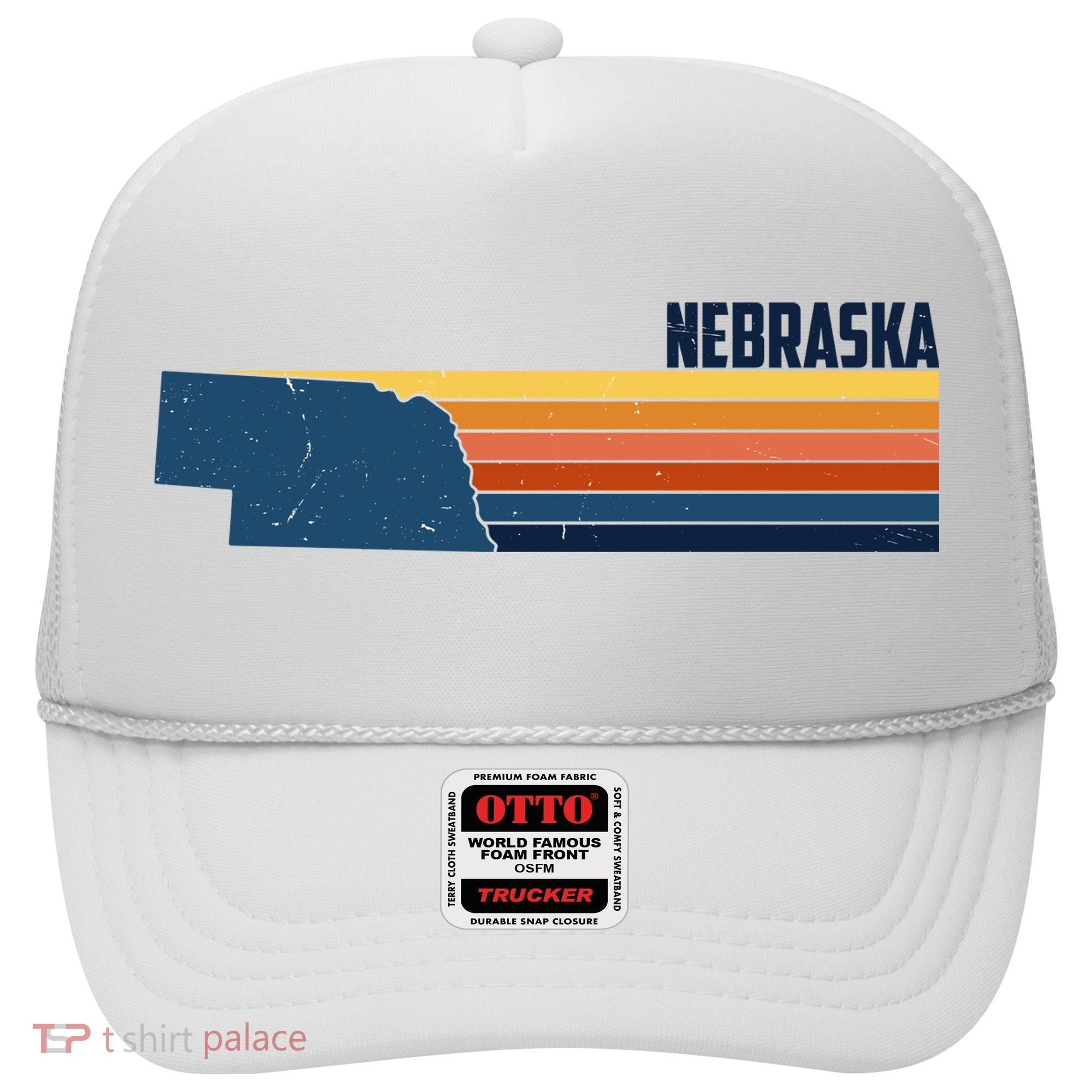 Nebraska Retro United States Hat