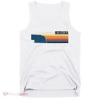 Nebraska Retro United States Tank Top thumb 0