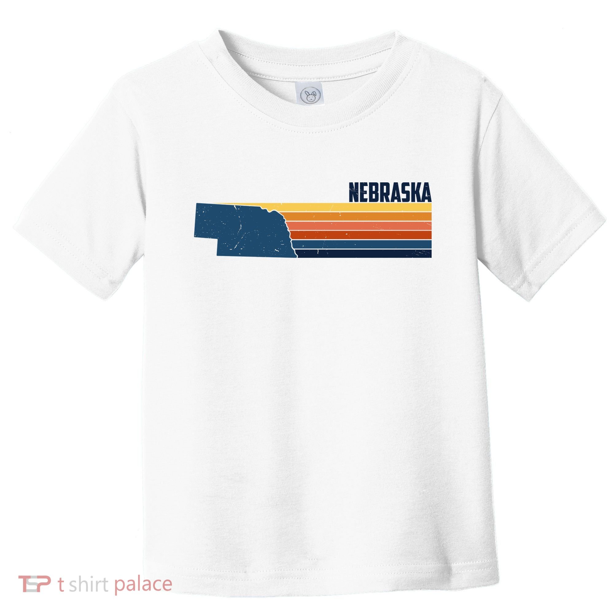 Nebraska Retro United States Toddler T-Shirt