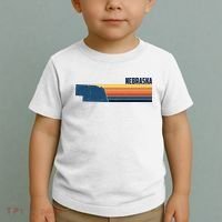 Nebraska Retro United States Toddler T-Shirt thumb 2