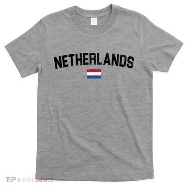 Netherlands Retro Vintage Flag T-Shirt