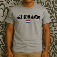 Netherlands Retro Vintage Flag T-Shirt thumb 3