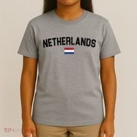 Netherlands Retro Vintage Flag T-Shirt thumb 4