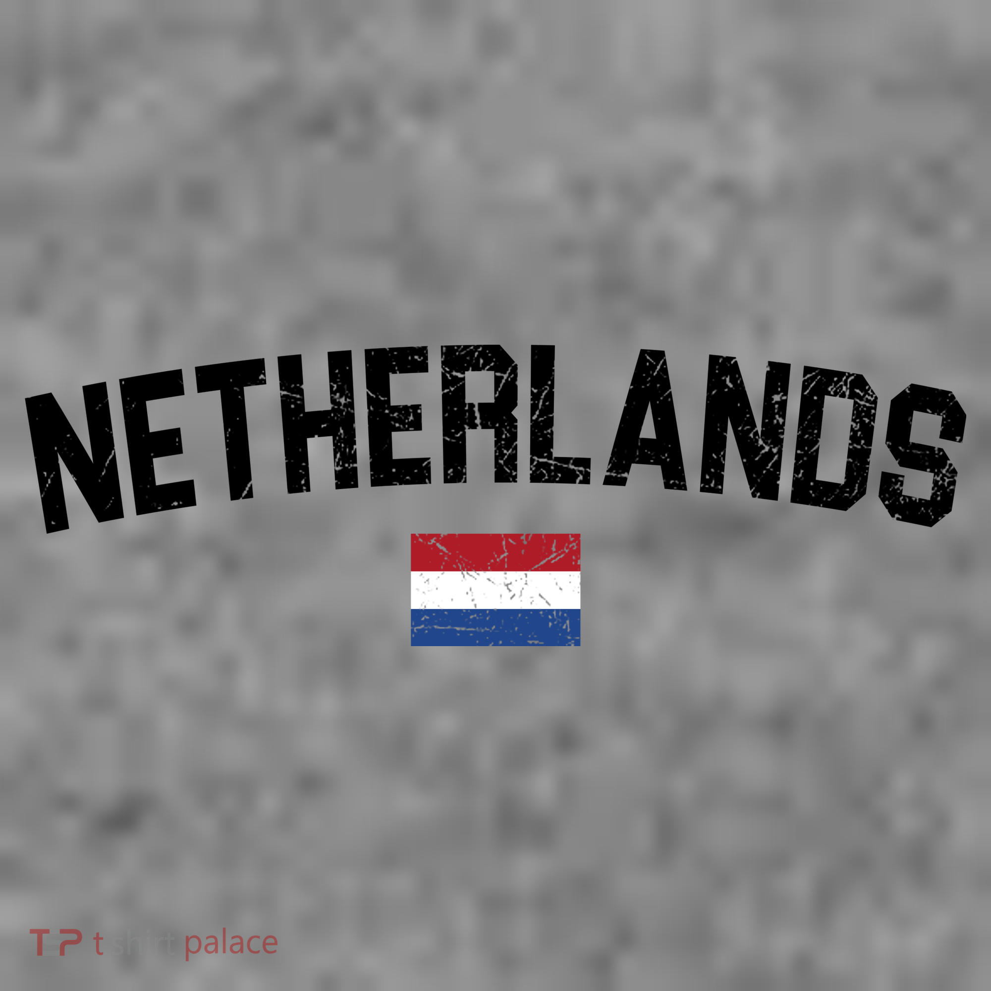 Netherlands Retro Vintage Flag T-Shirt