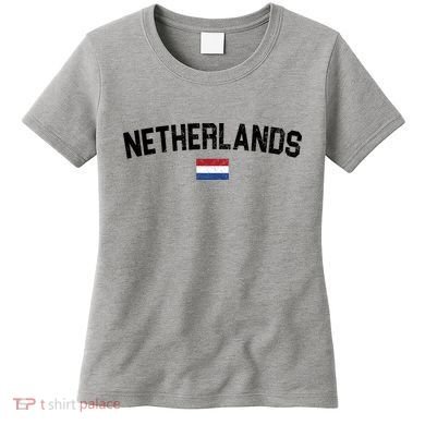Netherlands Retro Vintage Flag Women's T-Shirt