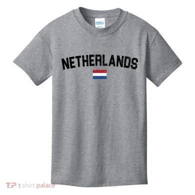 Netherlands Retro Vintage Flag Kids T-Shirt